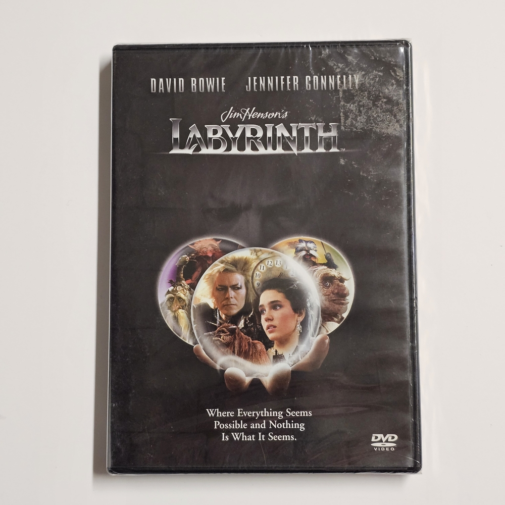Jim Henson’s Labyrinth – Sealed DVD – Fantasy Cult Classic